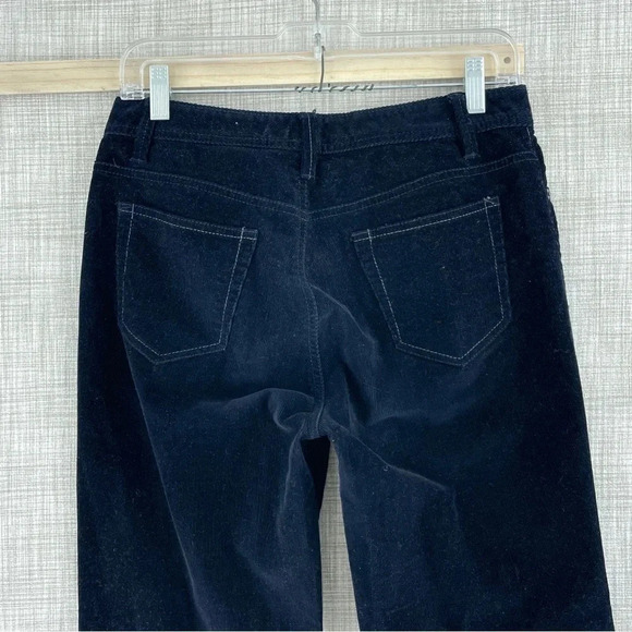 Eddie Bauer corduroy pants 4 dark navy blue 2162 - Picture 5 of 10